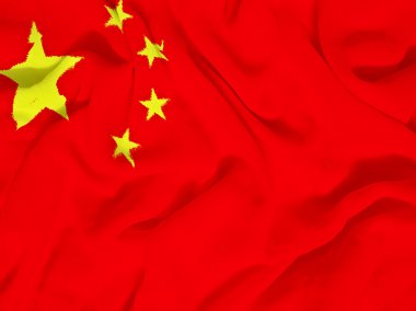 Çin bayrağı havlu