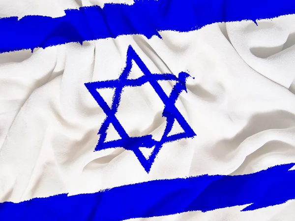 Israel bandeira toalha — Fotografia de Stock