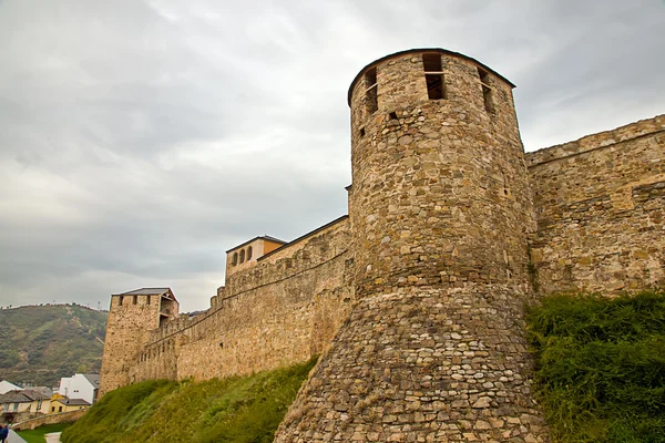 Тамплиерский замок понферрада — стоковое фото