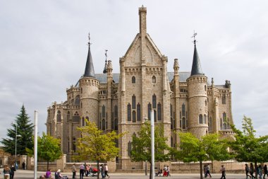 Gaudi sarayda astorga, leon, İspanya