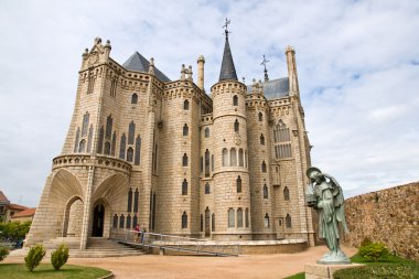 Gaudi sarayda astorga, leon, İspanya