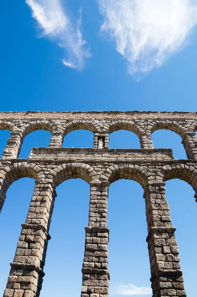 Акведук в Сеговии, Испания — стоковое фото