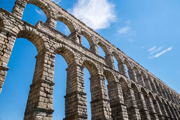 Acueducto em Segovia, Espanha — Fotografia de Stock