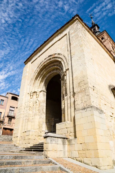 San martin kerk, segovia, Spanje — Stockfoto