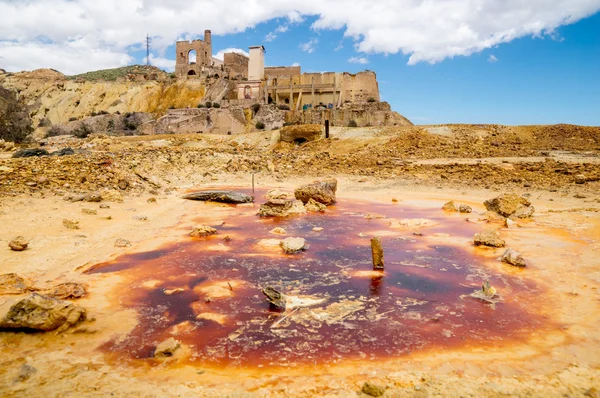 Old mine in Mazarron, Murcia, Spain — Stock Photo, Image