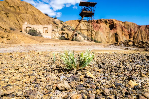 Old mine in Mazarron, Murcia, Spain — Stock Photo, Image