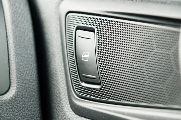 Interruptor elétrico da janela do carro — Fotografia de Stock