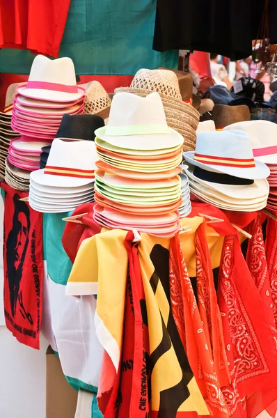 Traditionelle spanische Hüte — Stockfoto