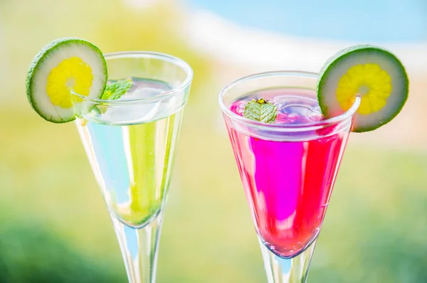 Composizione cocktail alcolici — Foto Stock