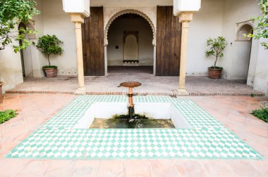Alcazaba Malaga, İspanya
