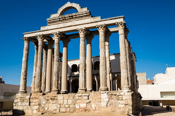 Diana temple in Merida, Spain — Stock Photo, Image