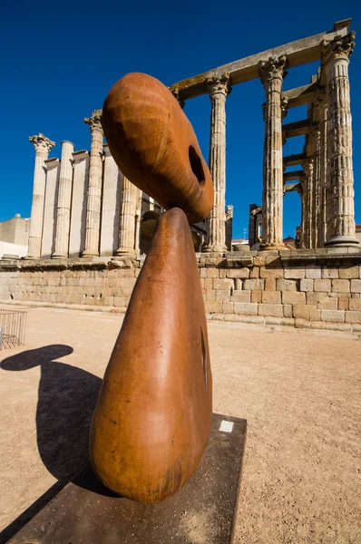 Diana temple in Merida, Spain — Stock Photo, Image