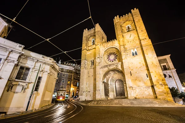 Santa maria maior, katedralen i Lissabon, portugal — Stockfoto