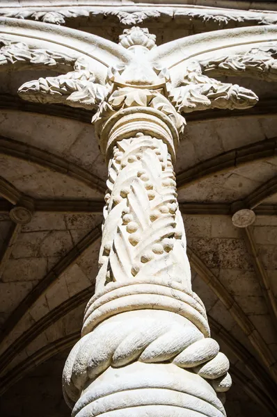 Jeronimos kloster in Lissabon, portugal — Stockfoto