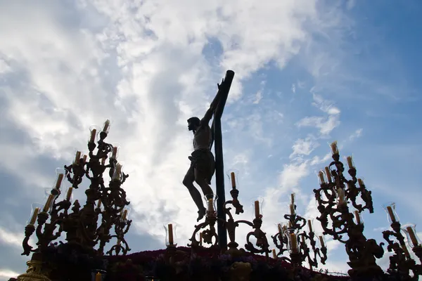 Holy week in Malaga, Spain. Dulce — Stock Photo, Image