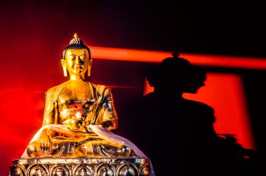 Budist stupa benalmadena, malaga, İspanya