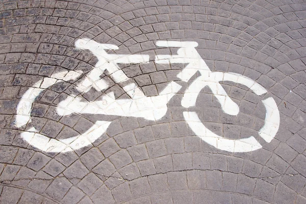 Cykel signal — Stockfoto