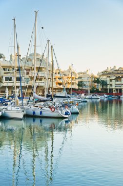 Porto marina benalmadena, malaga, İspanya