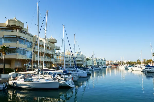 Puerto Marina in Benalmadena, Malaga, Spain Stock Picture