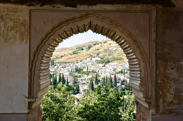 Alhambra w granada, Andaluzja, Hiszpania — Zdjęcie stockowe