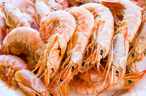 Crevettes grillées — Photo