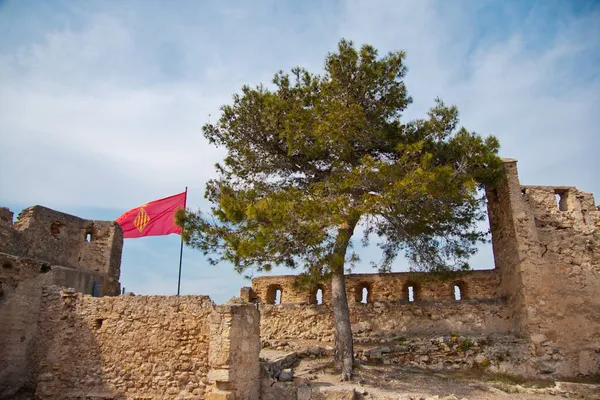 Castello Xativa Valencia Spagna — Foto Stock