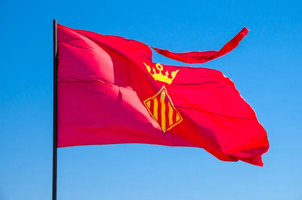 Bandeira Xativa Valência Espanha — Fotografia de Stock