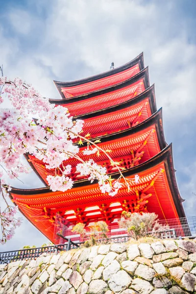 Pagoda Miyajima Japan — Foto Stock