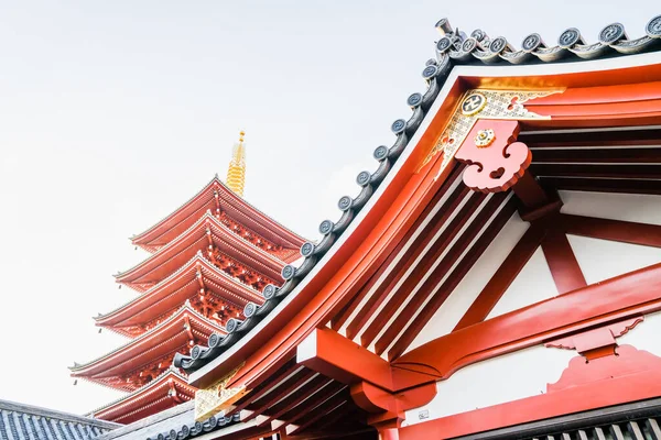 Templo Senso Área Asakusa Tokio Japón — Foto de Stock