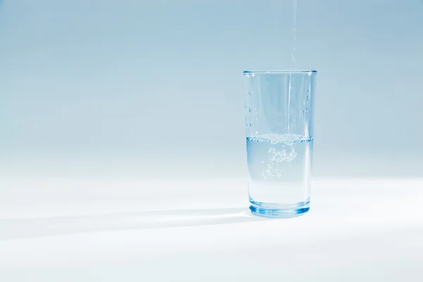 Glas vatten Stockfoto