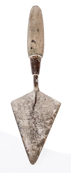 Brick Trowel on white — Stock Photo, Image