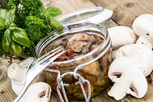 Mushrooms (grilled Antipasti) — Stock Photo, Image