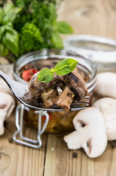 Gegrilde champignons (Antipasti) — Stockfoto