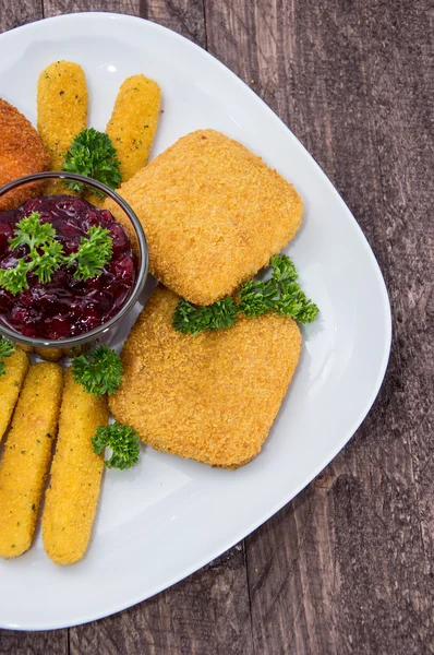 Fingerfood on a plate — Stock Photo, Image