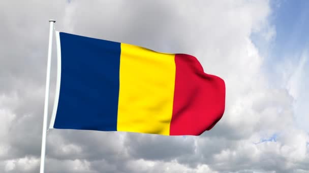 Drapeau du Tchad — Video