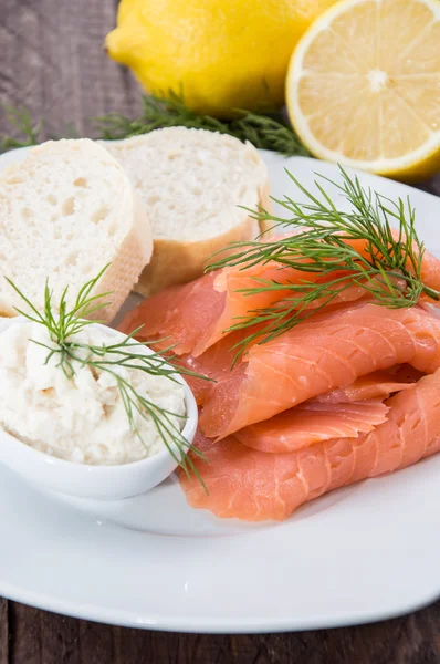 Portion of fresh Salmon — Stock Photo, Image