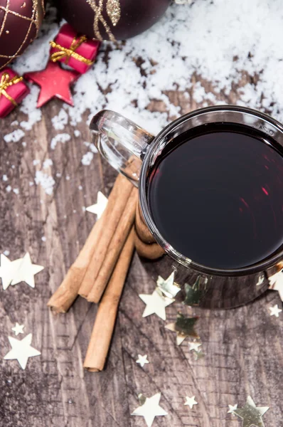 Homemade mulled wine — Stock Photo, Image