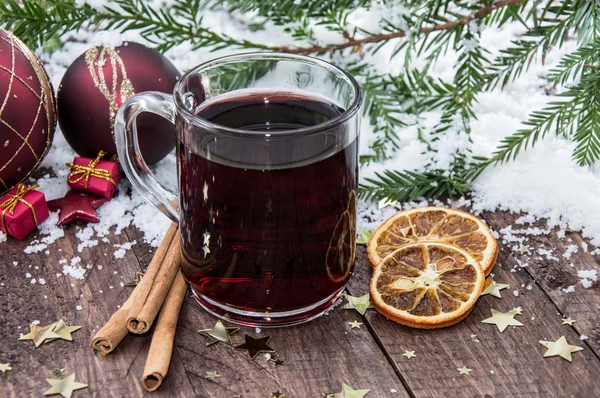 Vino rimuginato fatto in casa — Foto Stock