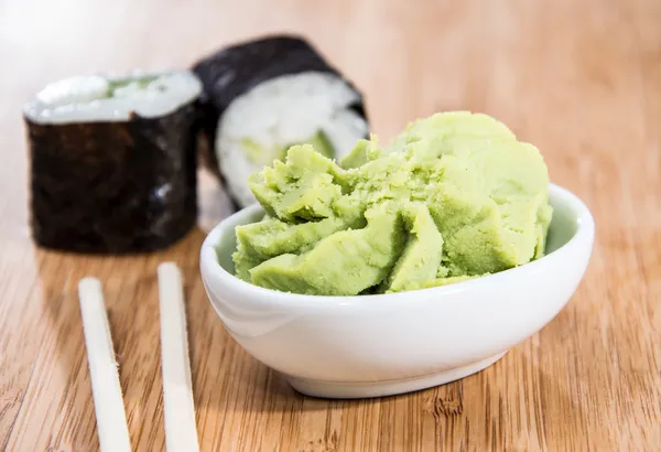Maki rolls with Wasabi — Stock Photo, Image