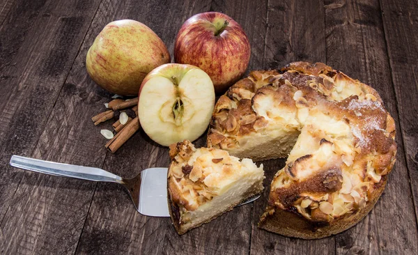 Fresh baked Apple Cake — Stock Photo, Image