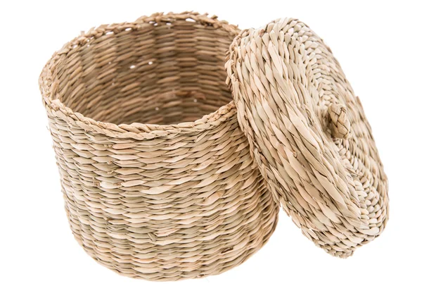 Small Basket on white — Stock Photo, Image