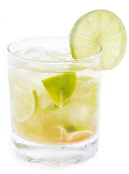 Caipirinha isolated on white — Stock Photo, Image