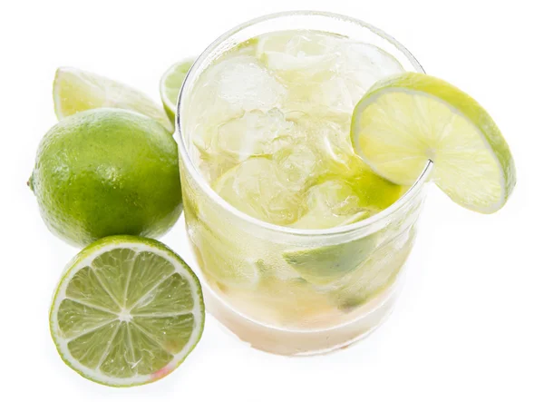 Caipirinha isolated on white — Stock Photo, Image