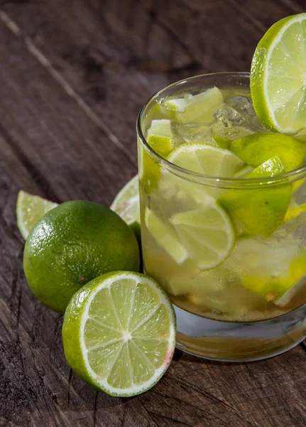 신선한 만든된 Caipirinha — 스톡 사진