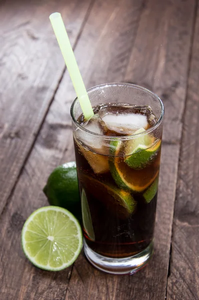 Longdrink in a glass — Stock Photo, Image