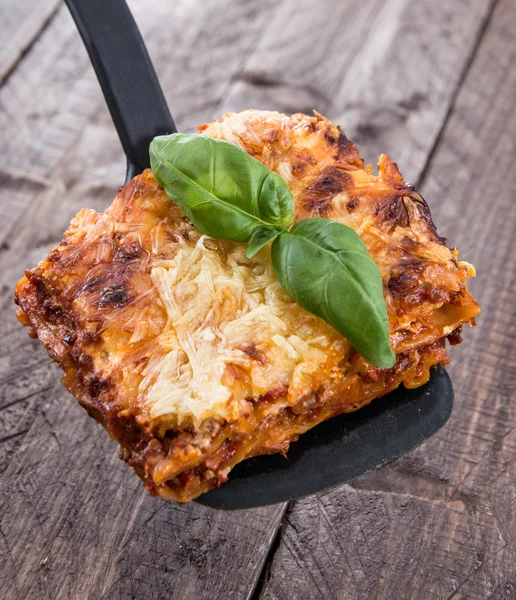 Huisgemaakte lasagne — Stockfoto