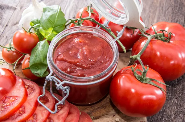 Tomatensoße — Stockfoto