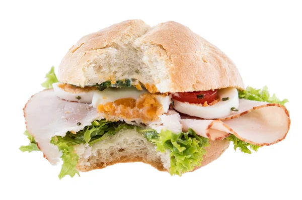 닭 가슴살 샌드위치 — 스톡 사진