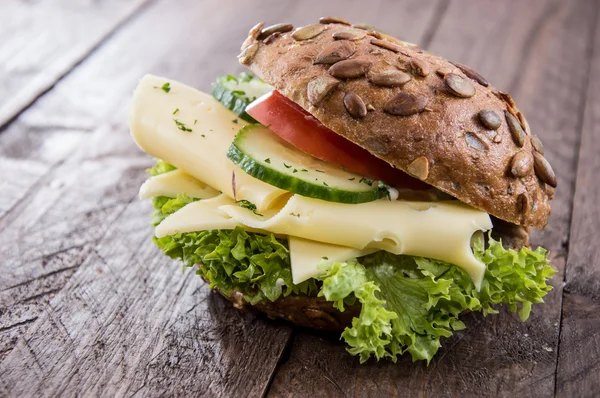 Cheese Sandwich — Stock Photo, Image