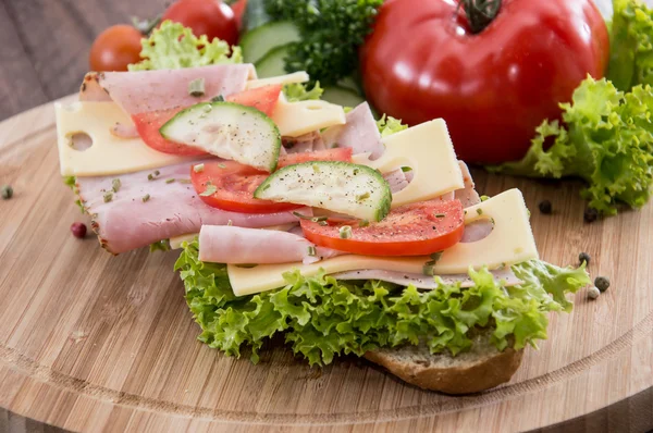 Fresh Sandwich — Stock Photo, Image